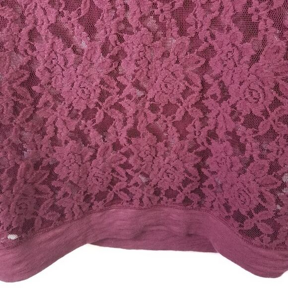 Rough Hewn long Sleeve lace top. Size M - Picture 10 of 10